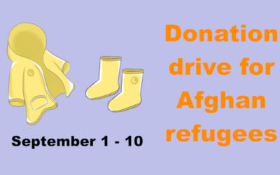 Donation Drive for Afghan Refugees