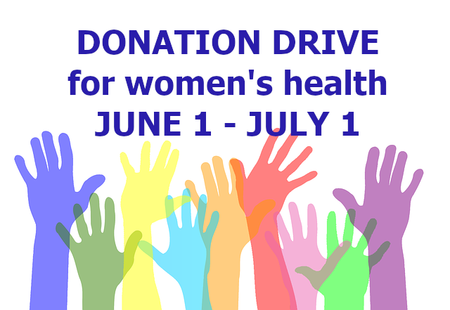 Donation drive in June