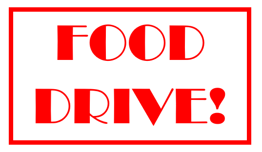 Donate to our annual Food Drive for the Bloomfield and Windsor Food Banks