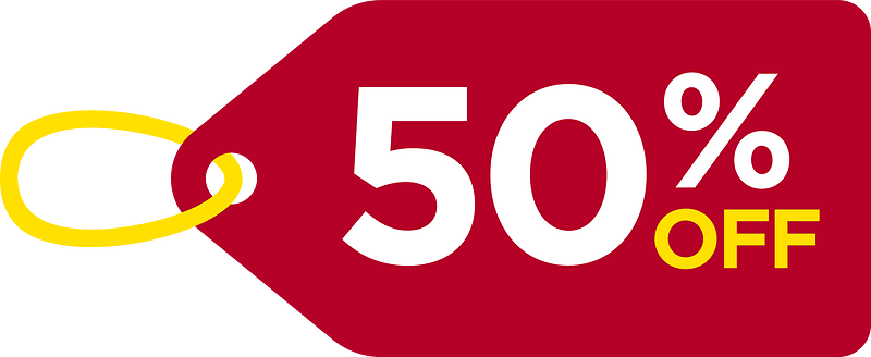 50% Off Special in February