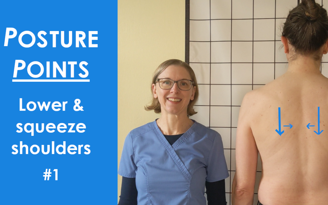 Shoulders at your ears? Try this easy exercise