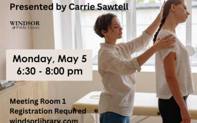 Posture Points Class at the Windsor Library