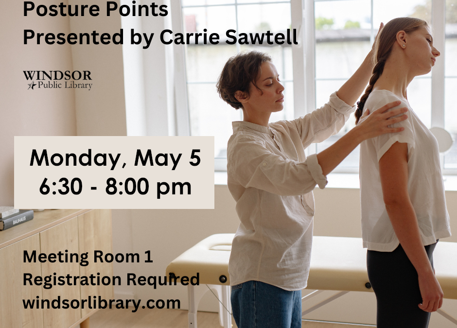 Posture Points Class at the Windsor Library
